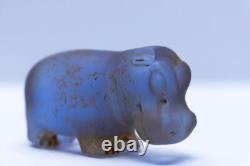 One-Of-A-Kind Hippopotamus like the museum piece, made in Egypt