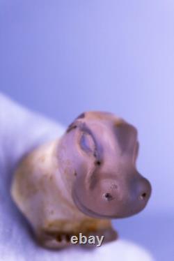 One-Of-A-Kind Hippopotamus like the museum piece, made in Egypt
