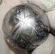 One Of A Kind Huge 44mm, 368 Gm Muonionalusta Etched Sphere