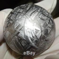 One Of A Kind Huge 46mm, 410 Gm Muonionalusta Etched Sphere