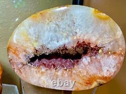 One Of A Kind Jumbo Carnelian Geode