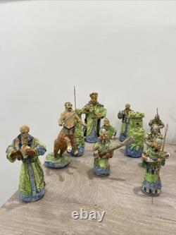 One Of A Kind Kingdom / War vintage paper mache antique Artist True Cahail