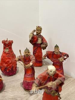 One Of A Kind Kingdom / War vintage paper mache antique Artist True Cahail