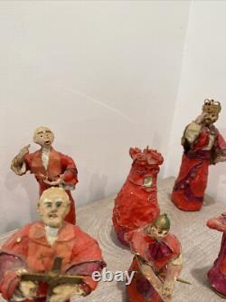 One Of A Kind Kingdom / War vintage paper mache antique Artist True Cahail