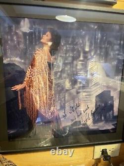 One Of A Kind Kiri Te Kanawa AUTOGRAPHED Large Christian Steiner Photo & Jewelry