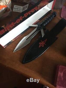 One Of A Kind Klingon Knife Have Original Name & Box Bird Of Prey Then Renamed