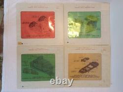 One Of A Kind Lot Of 28 Gm Chevrolet Engineering Transparencies Very Rare