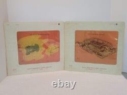 One Of A Kind Lot Of 28 Gm Chevrolet Engineering Transparencies Very Rare