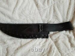 One Of A Kind Norman Bardsley Bowie Knife 18 & Sheath