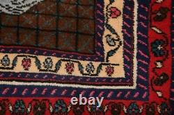 One-Of-A-Kind Pictorial Hafiz Poetry 10x11 Kashmar Oriental Area Rug Collectible