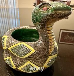 One Of A Kind Prototype Artesania Rinconada Snake Planter Mid Sized Beauty A++++