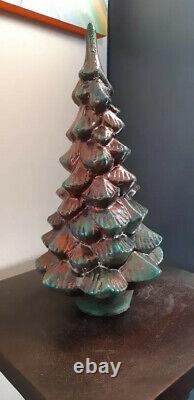 One-Of-A-Kind, Raku Pottery Christmas Trees Unique, handmade Many colours