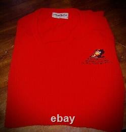 One Of A Kind Red Adair Embroidered Knit Sweater Owned By Red Adair
