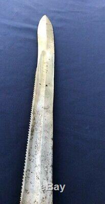 One Of A Kind Russian French Crimea War Pioneer Cutlass Sidearm Short Sword