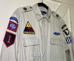 One Of A Kind U. S. Army Tribute Shirt Honoring The Greatest Units Of WW II L