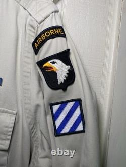 One Of A Kind U. S. Army Tribute Shirt Honoring The Greatest Units Of WW II L