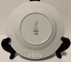 One Of A Kind Vintage Antique Birks Hand Painted Plate Elves Children Spider