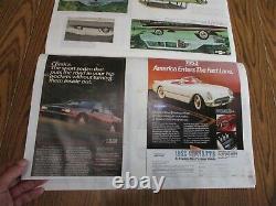 One Of A Kind Vintage Automobile Car Chevy Collection Of Advertisements