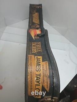 One Of A Kind Vintage Guitar Case With Advertising & News Clippings From 1970's