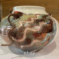 One Of A Kind Whimsical Kimberly Ioane Ceramic Jar