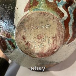 One Of A Kind Whimsical Kimberly Ioane Ceramic Jar