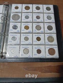 One Of A Kind World Coin Collection With Silver