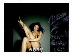 One-Of-A-Kind Yabuki Haruna Autographed Polaroid Black