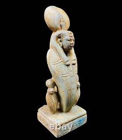 One Of A Kind piece of HATHOR Goddess of Love wearing the sun disc