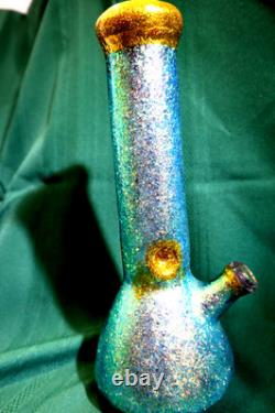 One Of A kind 12 Color Changing Glass Bong