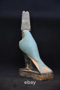 One Of A kind Antiquity Falcon Statue Egyptian God Horus