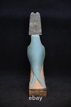 One Of A kind Antiquity Falcon Statue Egyptian God Horus