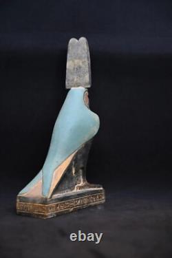 One Of A kind Antiquity Falcon Statue Egyptian God Horus