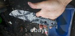 One Of Kind Mosaic Pattern Damascus Steel Custom Hand Made Blank Billet 10