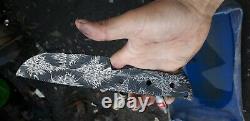 One Of Kind Mosaic Pattern Damascus Steel Custom Hand Made Blank Billet 10