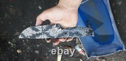 One Of Kind Mosaic Pattern Damascus Steel Custom Hand Made Blank Billet 10