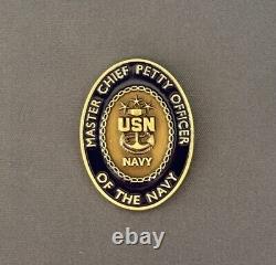 One-Of-a-Kind! MCPON Jim Herdt Actual Challenge Coin CPO