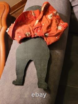 One of A Kind Antique Folk Art Wall Hanging Hand Painted