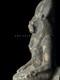 One Of A Kind Antique Statue For Goddess Sekhmet From Granite, Late Period Art