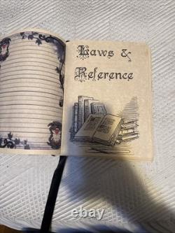 One of A Kind Handmade soft fabric Book of Shadows Spell Book