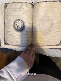 One of A Kind Handmade soft fabric Book of Shadows Spell Book