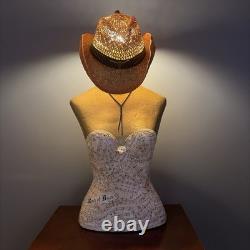 One-of-A-Kind Piece of Art Cowgirl Lamp Western Decor. Handmade. Unique