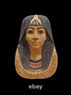 One of A Kind funerary mask of a dignitary from the Middle Kingdom period