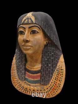 One of A Kind funerary mask of a dignitary from the Middle Kingdom period