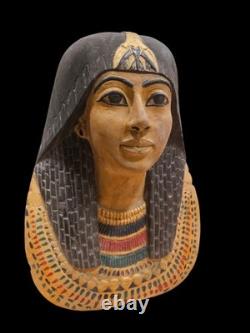 One of A Kind funerary mask of a dignitary from the Middle Kingdom period