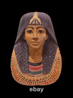 One of A Kind funerary mask of a dignitary from the Middle Kingdom period
