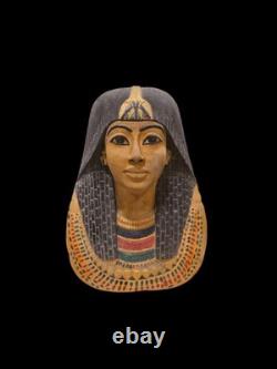 One of A Kind funerary mask of a dignitary from the Middle Kingdom period