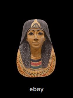 One of A Kind funerary mask of a dignitary from the Middle Kingdom period