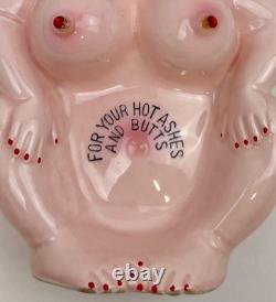One-of-a-Kind 1950s Risqué Lady Ashtray Japan Unused STUNNING Condition