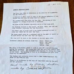 One-of-a-Kind 1982 White River Apache Sunrise Ceremony Dolls Signed