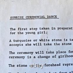 One-of-a-Kind 1982 White River Apache Sunrise Ceremony Dolls Signed